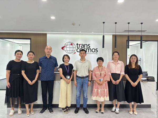 外語學院赴上海特朗思大宇宙信息技術服務有限公司日照分公司開展訪企拓崗行動