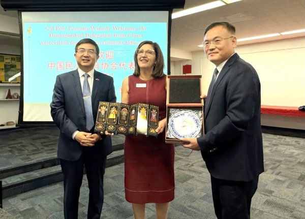 董事長拜文匯赴美參加校長級會晤 共探高等教育國際合作新路徑